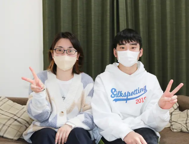 写真：まさとくんと家庭教師